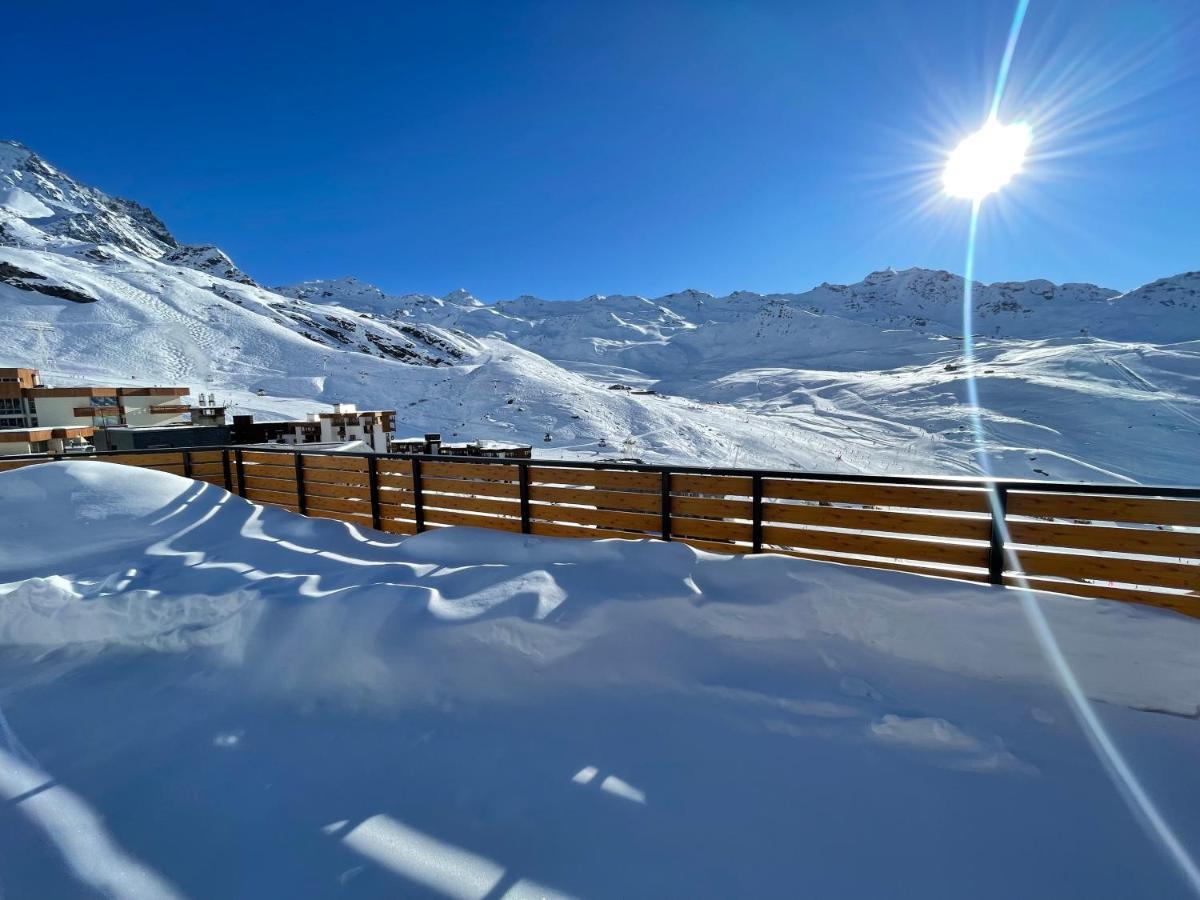 Penthouse Au Coeur De Val Thorens Kültér fotó